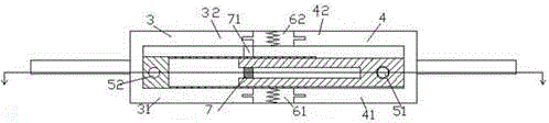 A self-cleaning bridge for expansion joints