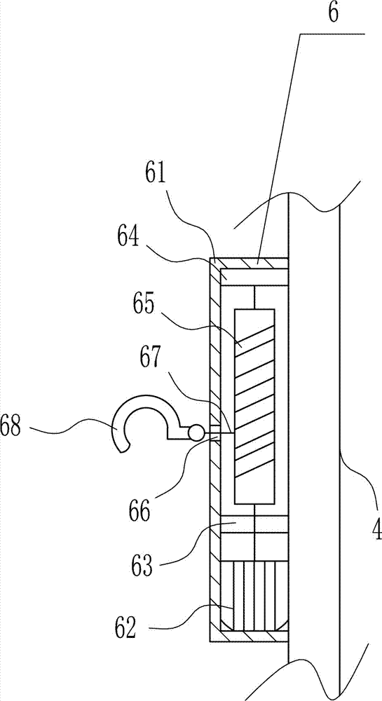 Small sewage treatment equipment carrying device for hospital