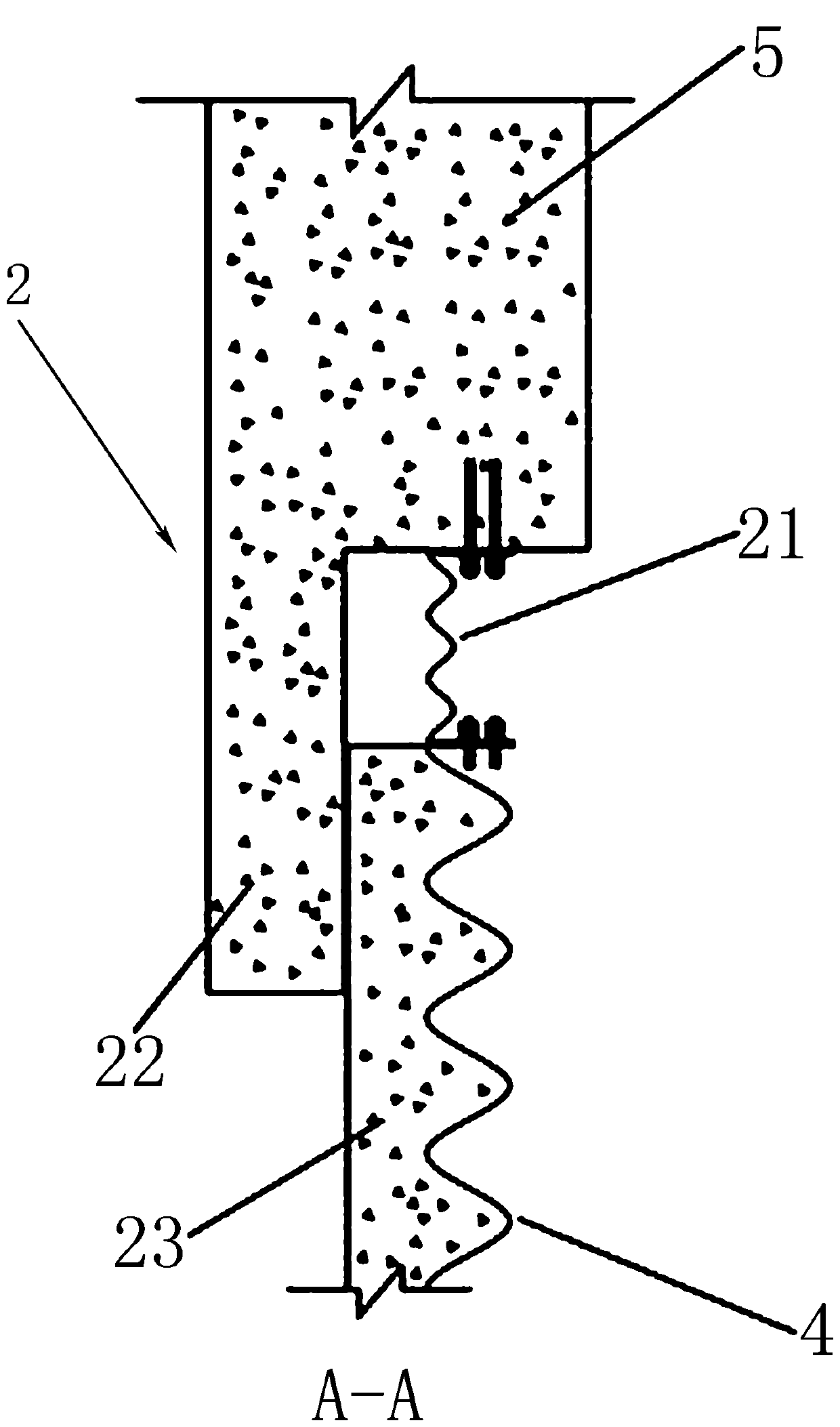 Connecting structures of single-compartment and multi-compartment steel pipe galleries and concrete pipe gallery