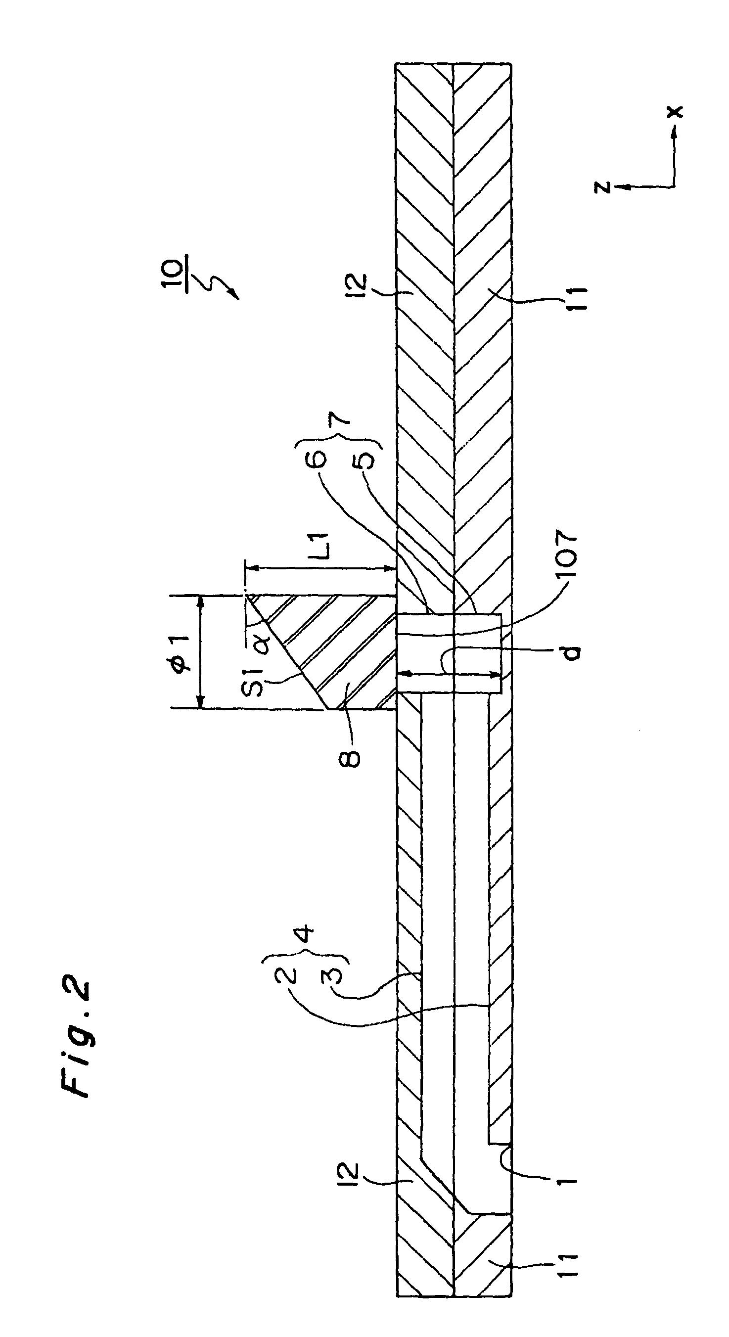 Dielectric loaded antenna apparatus with inclined radiation surface and array antenna apparatus including the dielectric loaded antenna apparatus