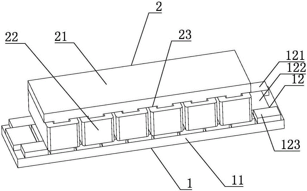 Linear motion structure of permanent magnet synchronous linear motor