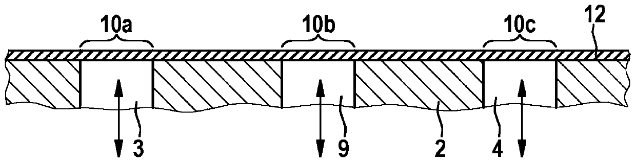 Device for sending and/or receiving acoustic signals