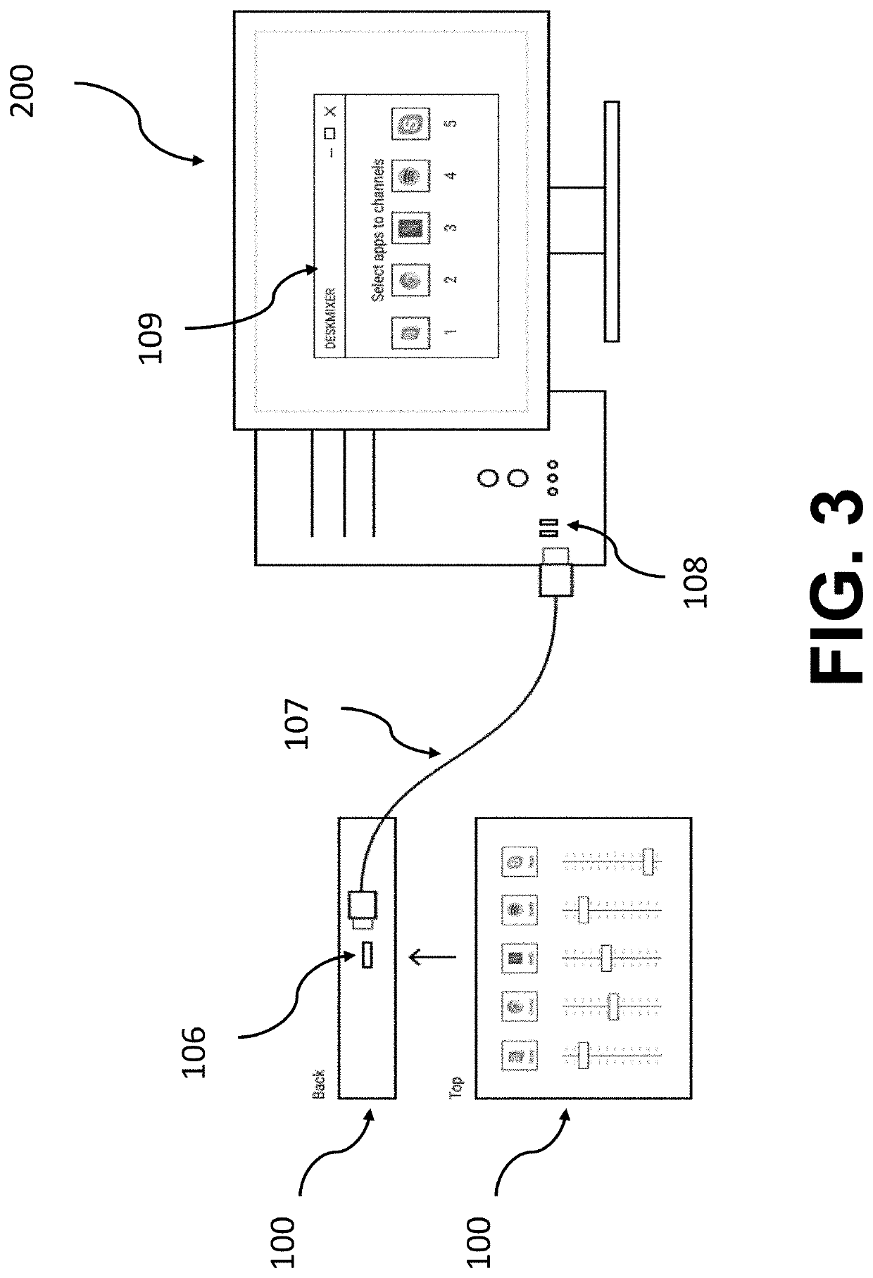Apparatus to Visualize System Applications Volume Control