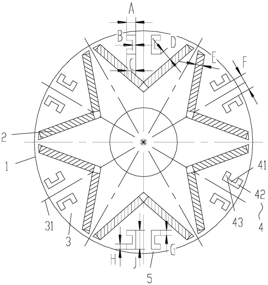 Rotor structure, motor and compressor