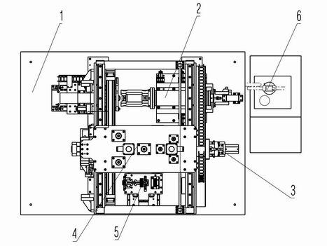Automatic hot-pressing assembly device of balancing shaft and helical gear