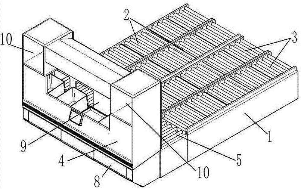 Intelligent sorting platform for cold storage