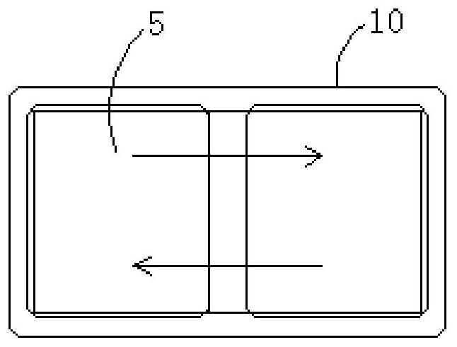 Double-lens time-division light-division light path and optical equipment