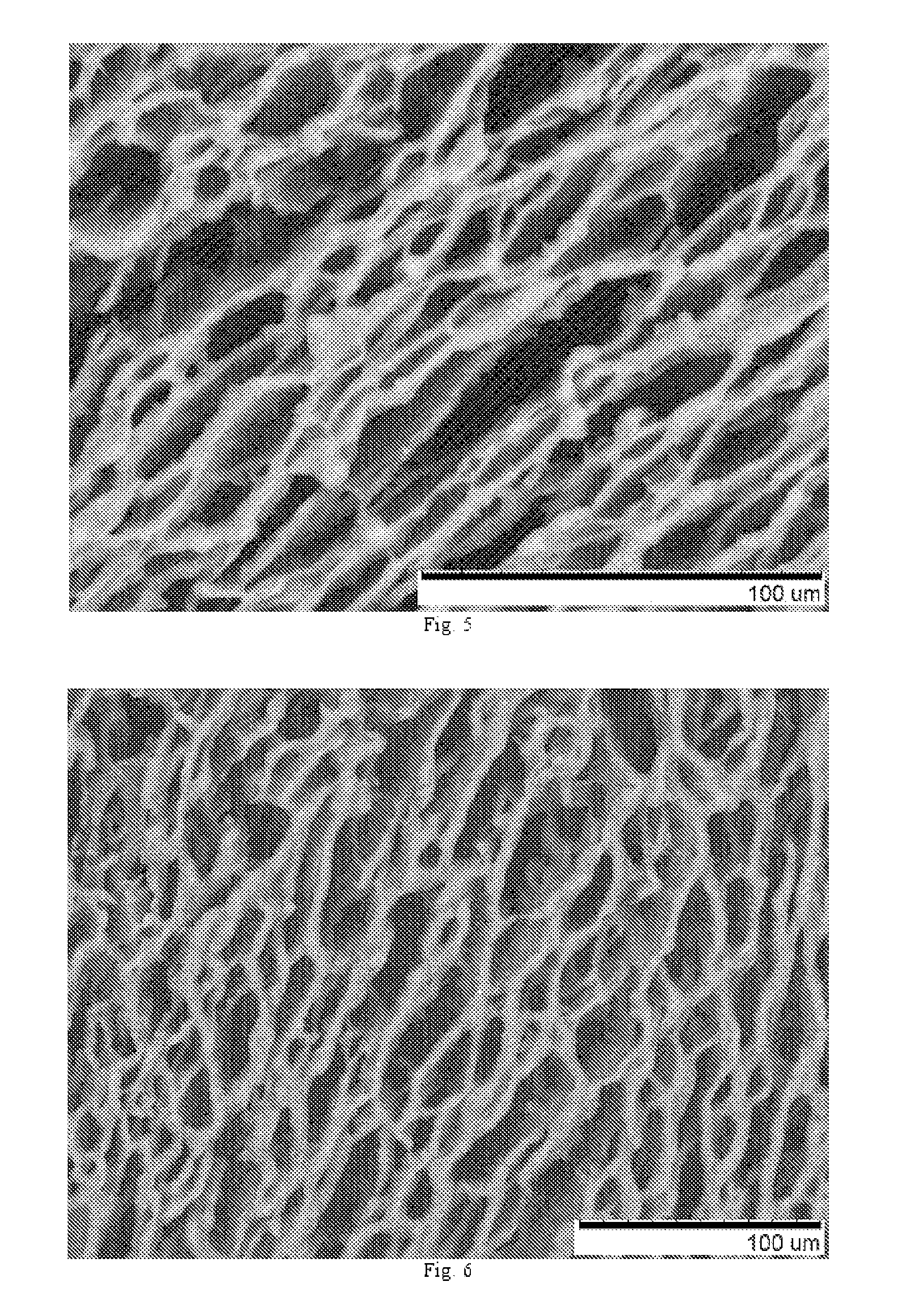 Process for the manufacture of a mesoporous product