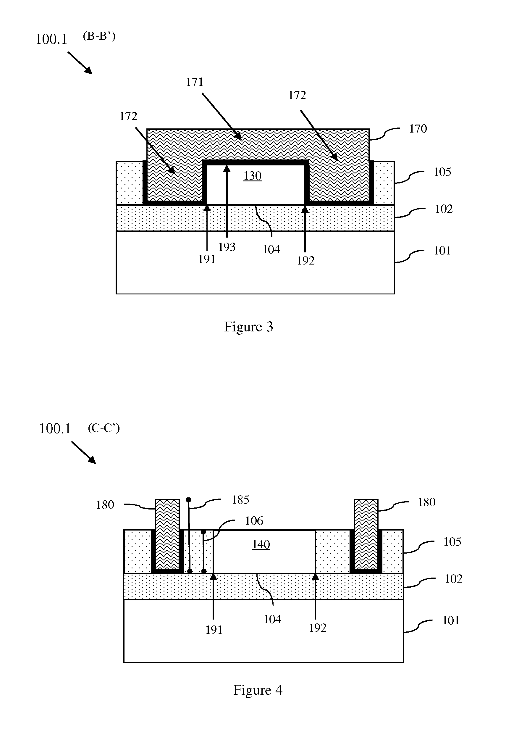 LATERAL EXTENDED DRAIN METAL OXIDE SEMICONDUCTOR FIELD EFFECT TRANSISTOR (LEDMOSFET) HAVING A HIGH DRAIN-TO-BODY BREAKDOWN VOLTAGE (Vb), A METHOD OF FORMING AN LEDMOSFET, AND A SILICON-CONTROLLED RECTIFIER (SCR) INCORPORATING A COMPLEMENTARY PAIR OF LEDMOSFETS