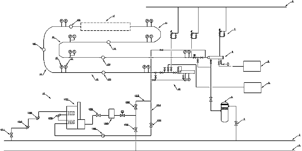 Corrosion inhibitor pre-filming thickness test device and method