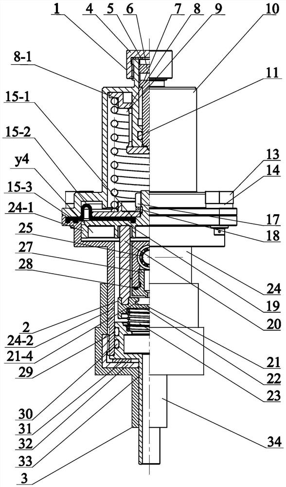 Low-pressure micro-flow pressure reducing valve for space water sublimator