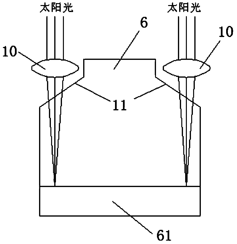 Solar regeneration system for water-soluble anti-freezing solution in frostless heat pump system