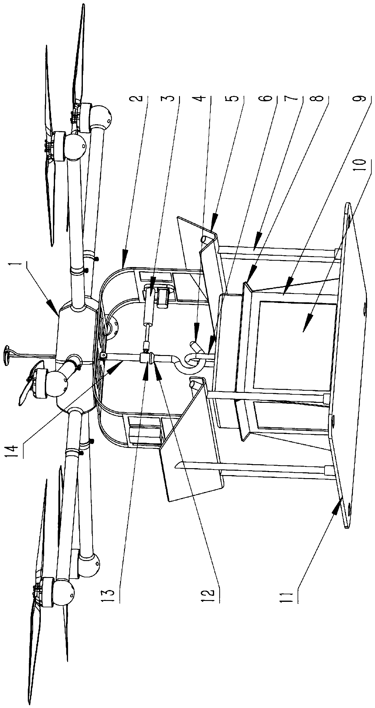 Air monitoring and checking device and method based on time series analysis