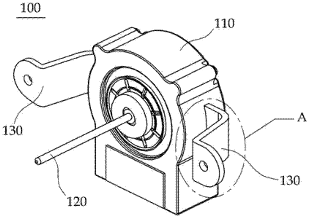 Fan motor and fan motor assembly for an apparatus such as a refrigerator