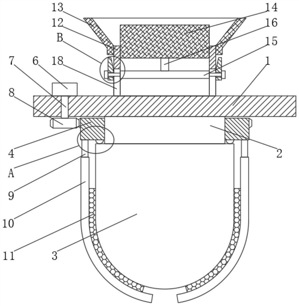 Gauze embroidery feeding monitoring device