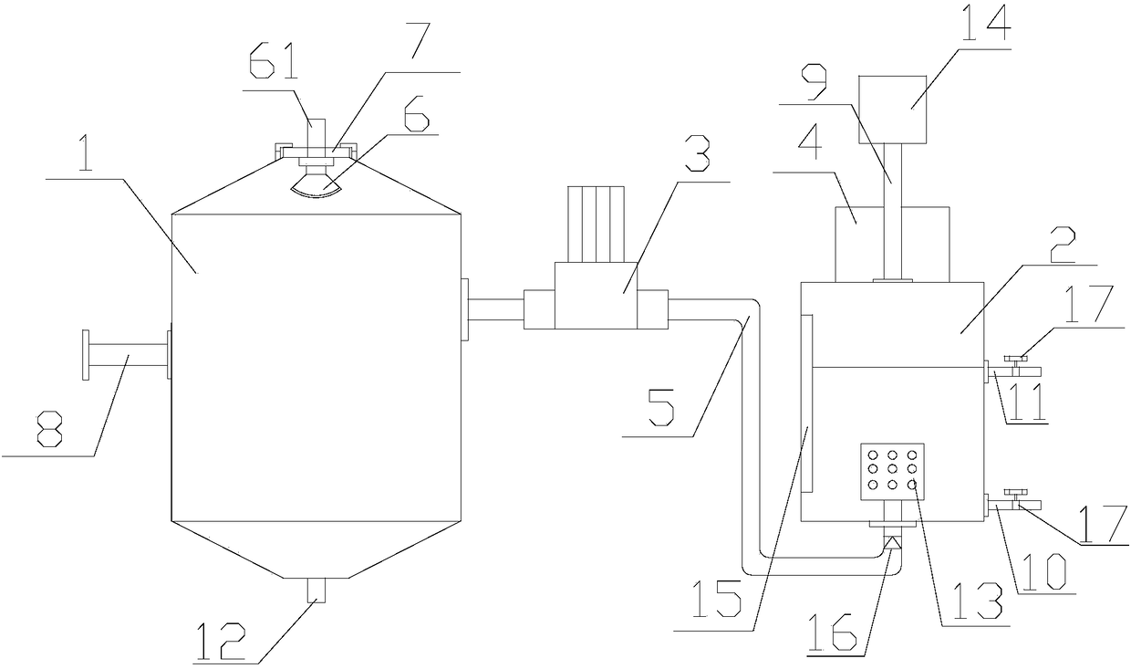 Textile bleaching and dyeing exhaust-gas treatment plant