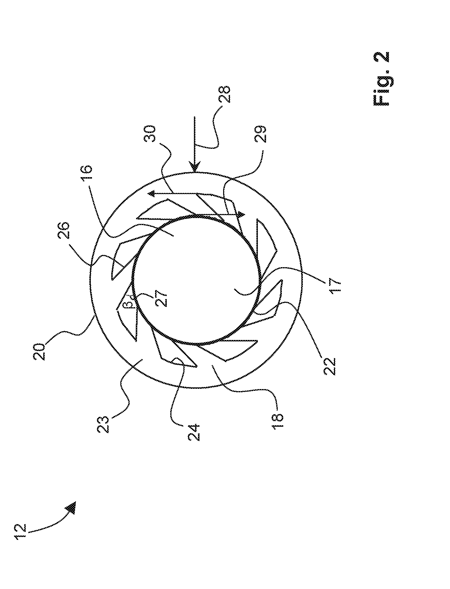 Transversal load insensitive optical waveguide, and optical sensor comprising a wave guide
