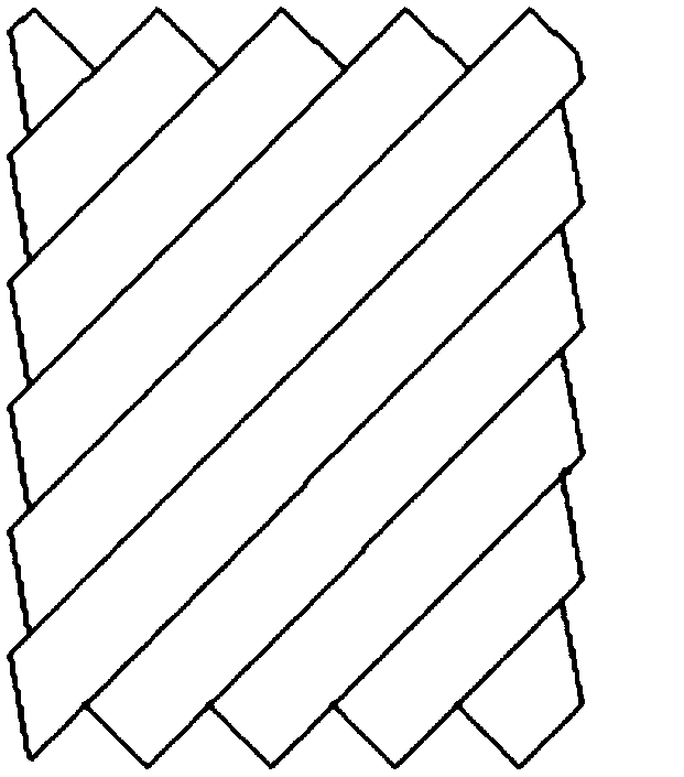 Combined bundle packing device for water treatment