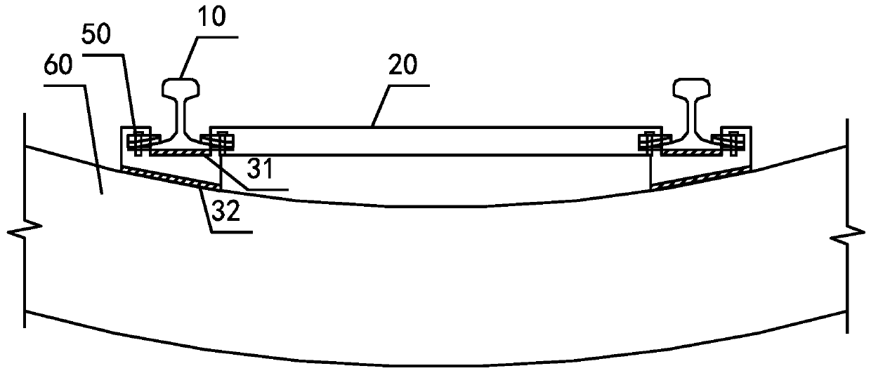 Sleeper damping, derailment-preventing and segment-damage-preventing device for shield underground transportation system