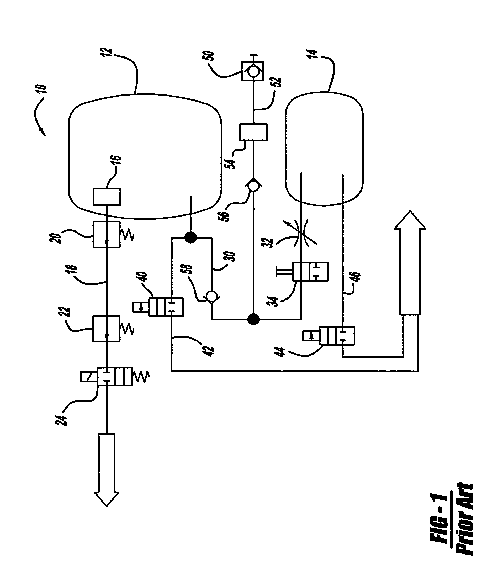 Method of discharging high pressure storage vessels