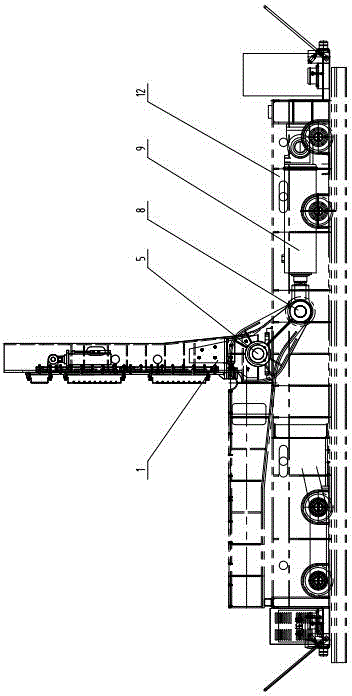Panel overturning and micro-adjusting mechanism