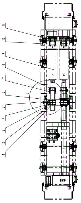 Panel overturning and micro-adjusting mechanism