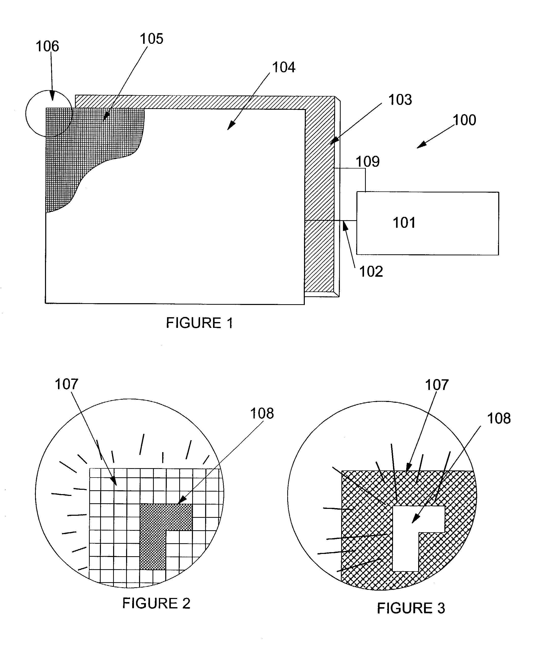 Reverse images in a dot matrix LCD for an environmental control device