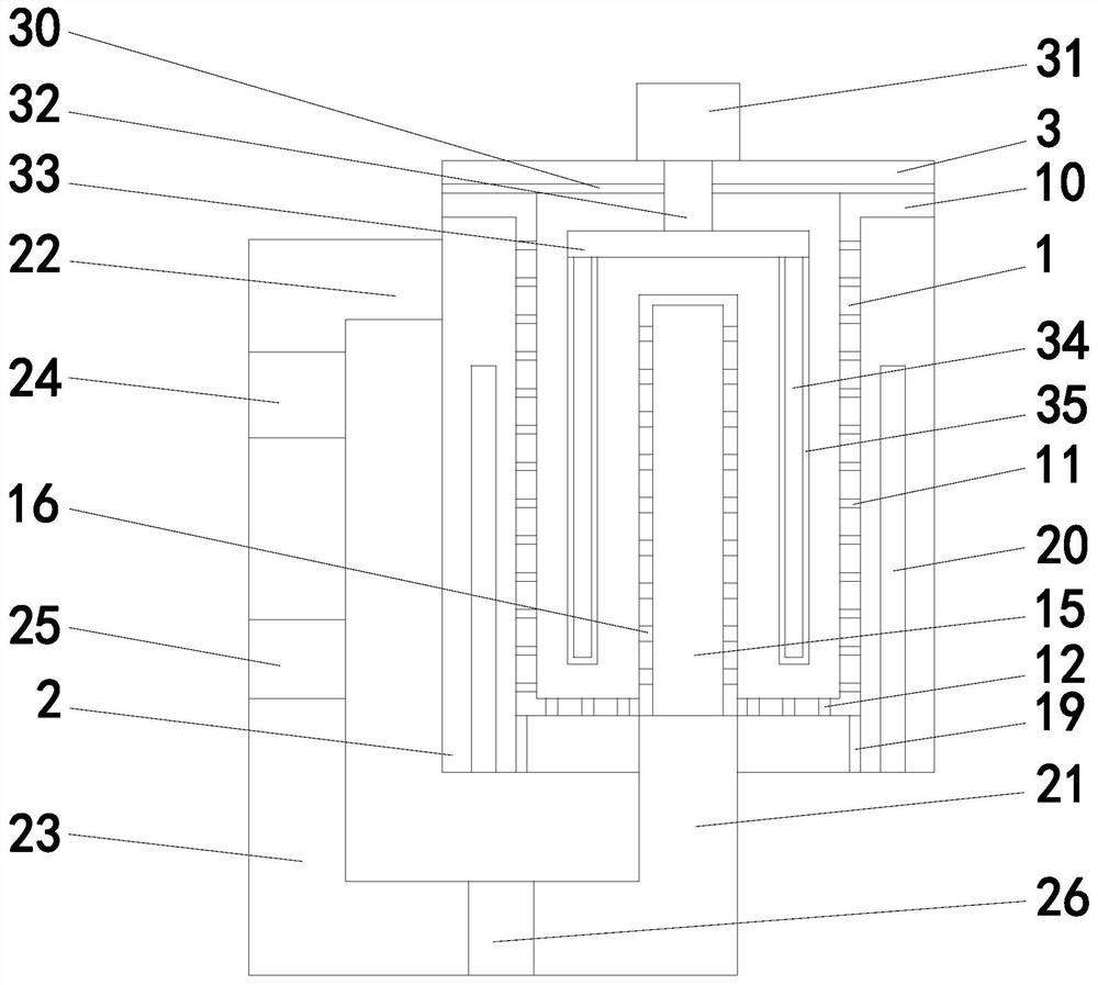 Bolt drying device with uniform heating function