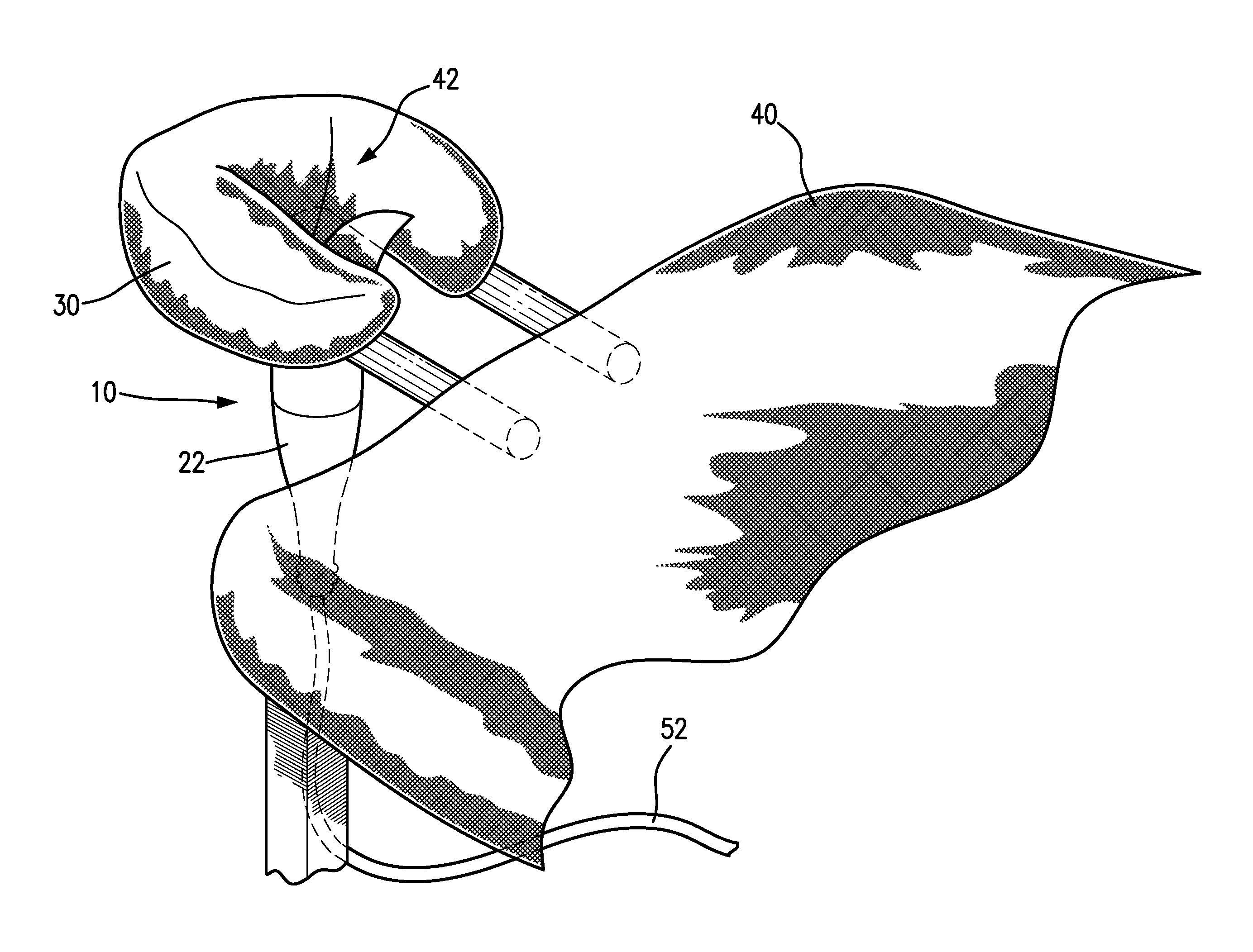 Oxygen and aromatherapy delivery apparatus for a massage table