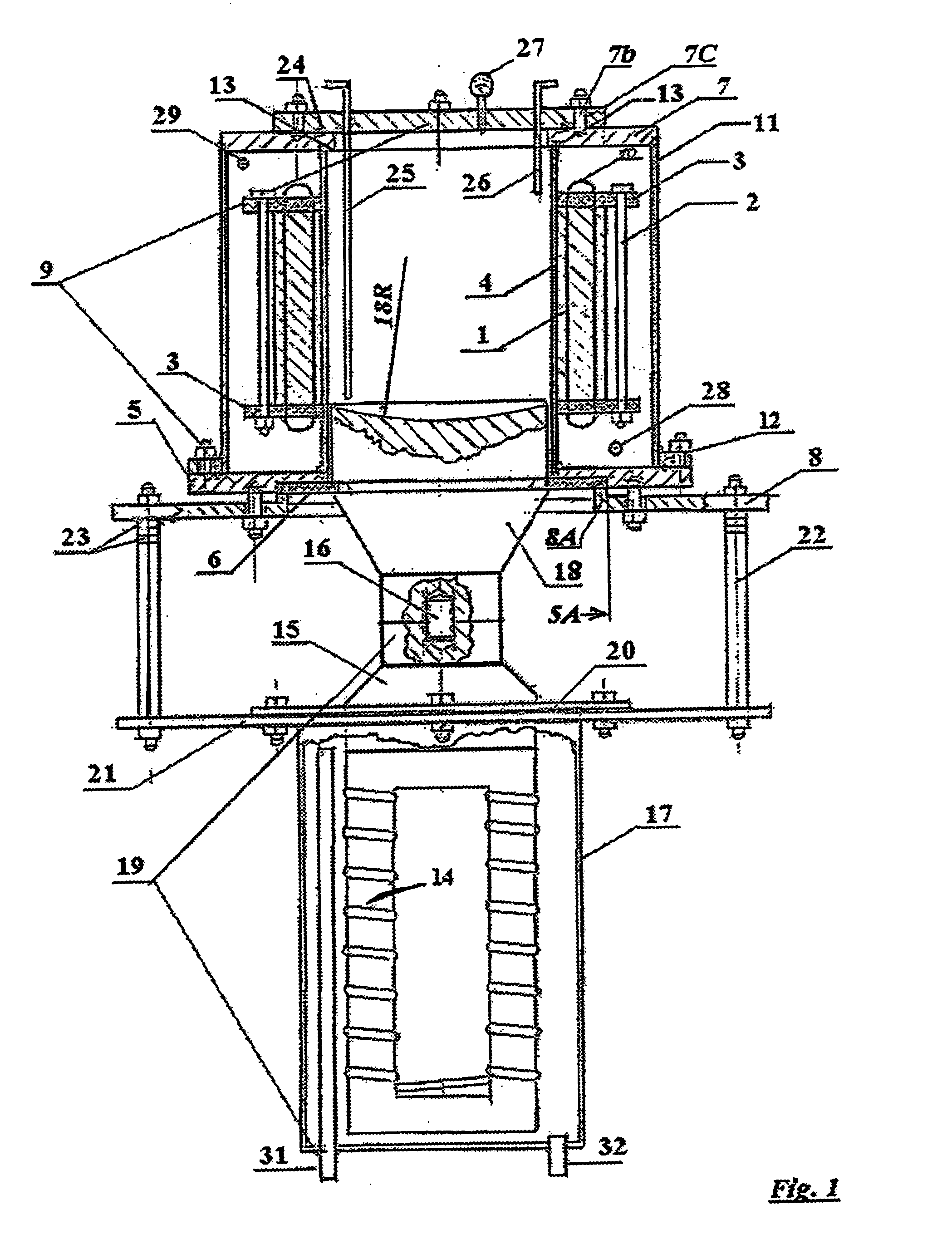 High-power sono-chemical reactor