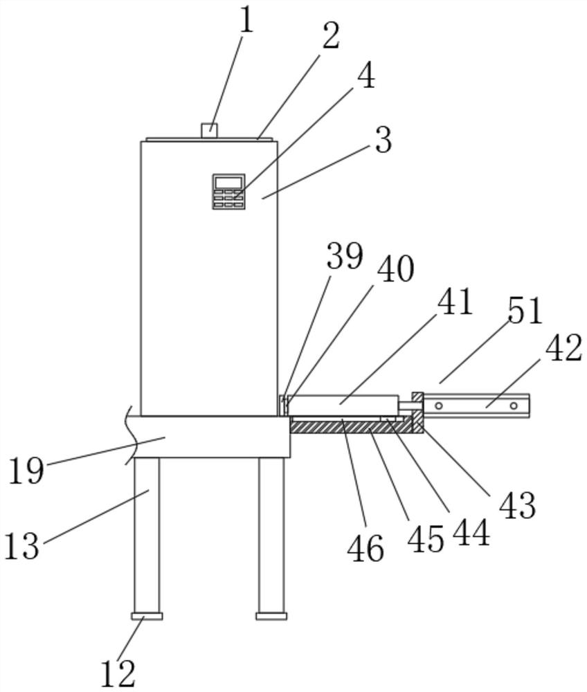 Automatic stock ground stacking device and using method thereof