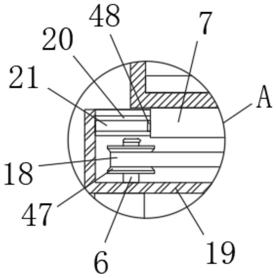 Automatic stock ground stacking device and using method thereof