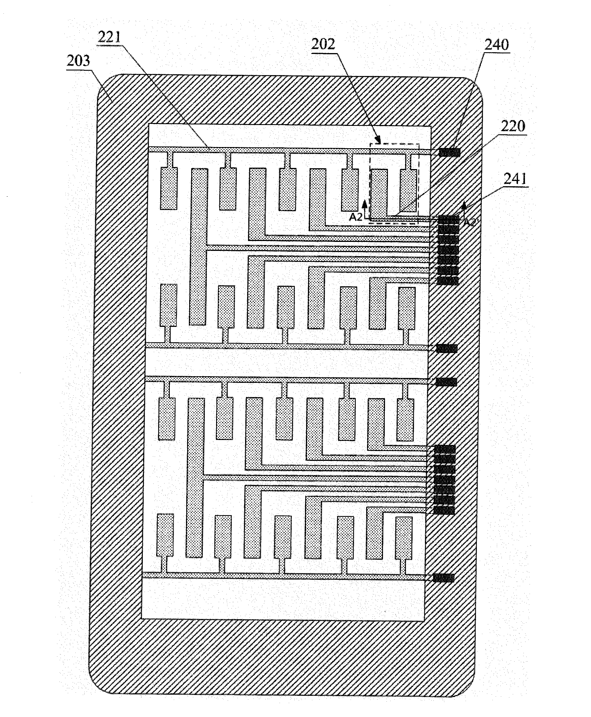 One glass solution capacitive touch screen and manufacturing method thereof