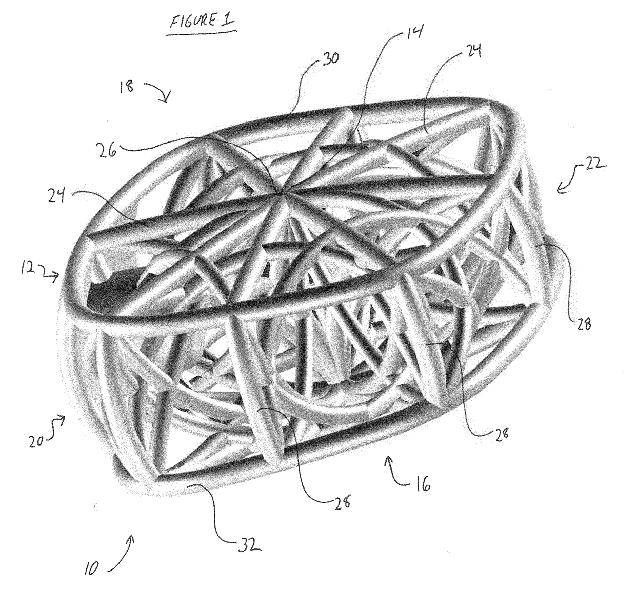 3D printed osteogenesis scaffold