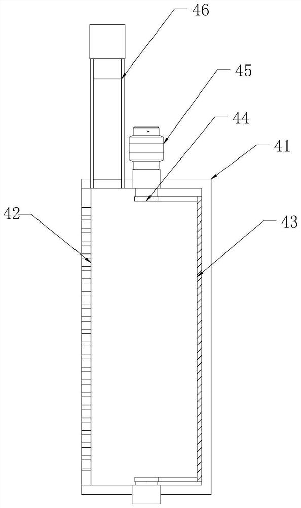 Underground extraction outburst elimination device and operation method thereof