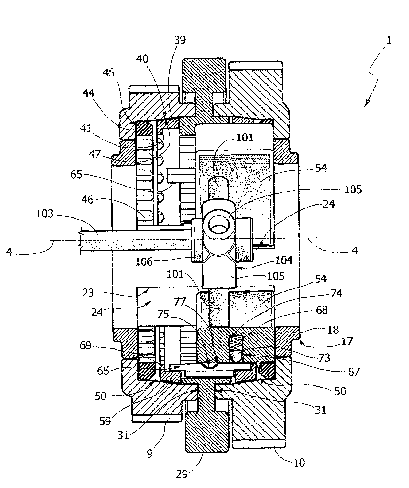 Device for synchronization and engagement of a gear transmission of a motor vehicle