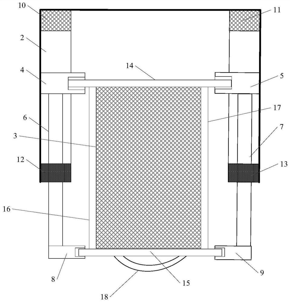 Glass drying equipment and glass drying method for touch screen processing