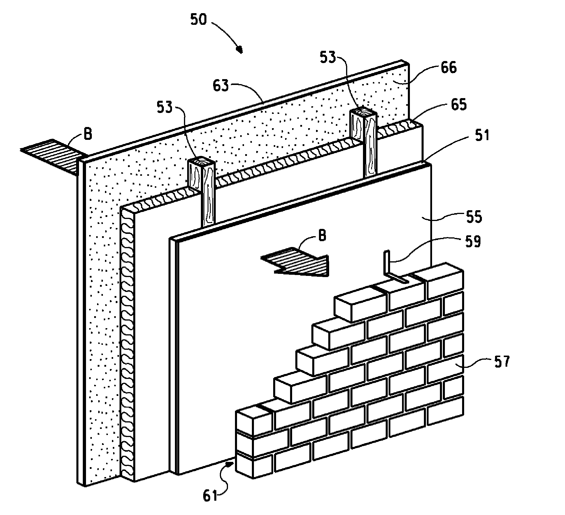 Method for producing metalized fibrous composite sheet with olefin coating