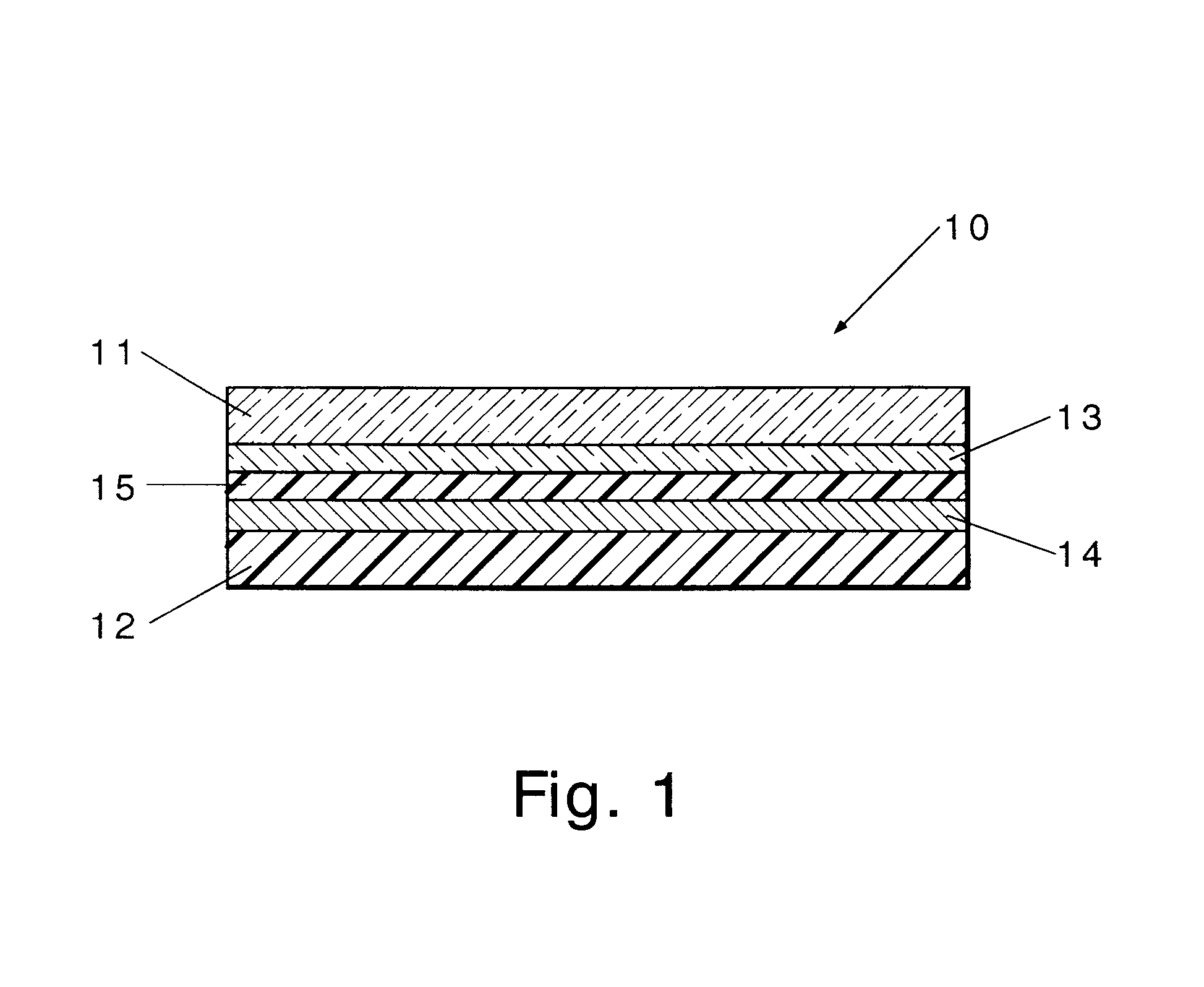 Electrochromic display device and compositions useful in making such devices