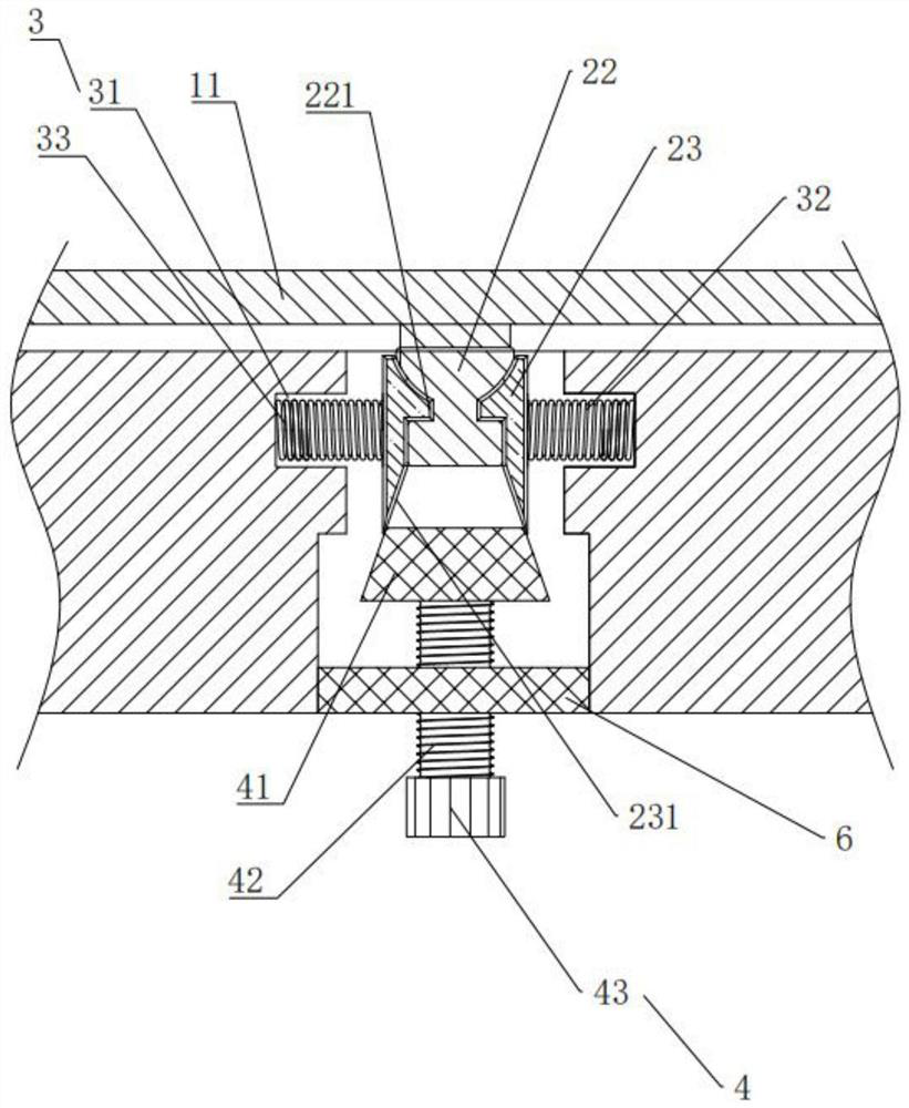 Solar module mounting structure