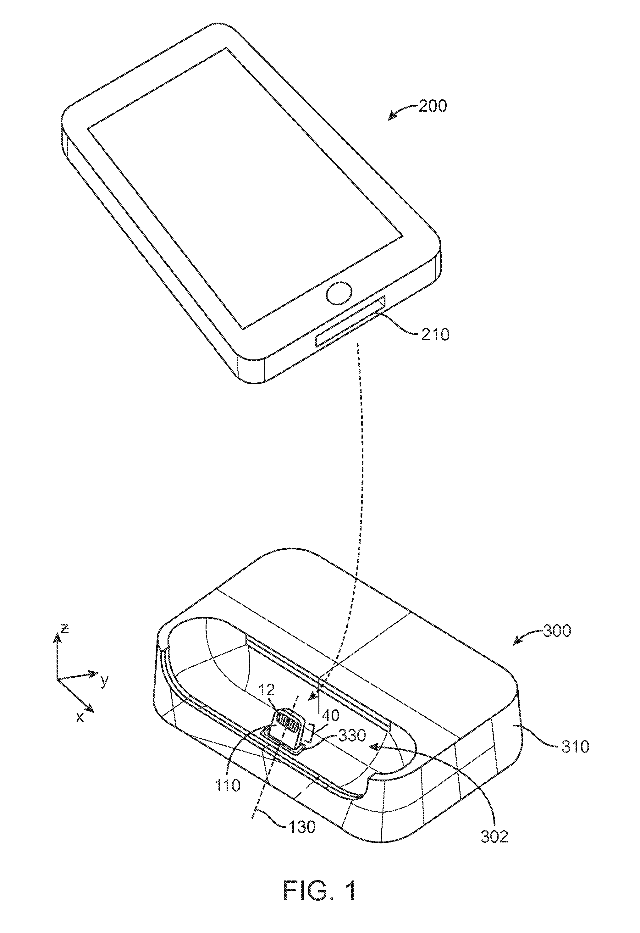 Dock connector with compliance mechanism