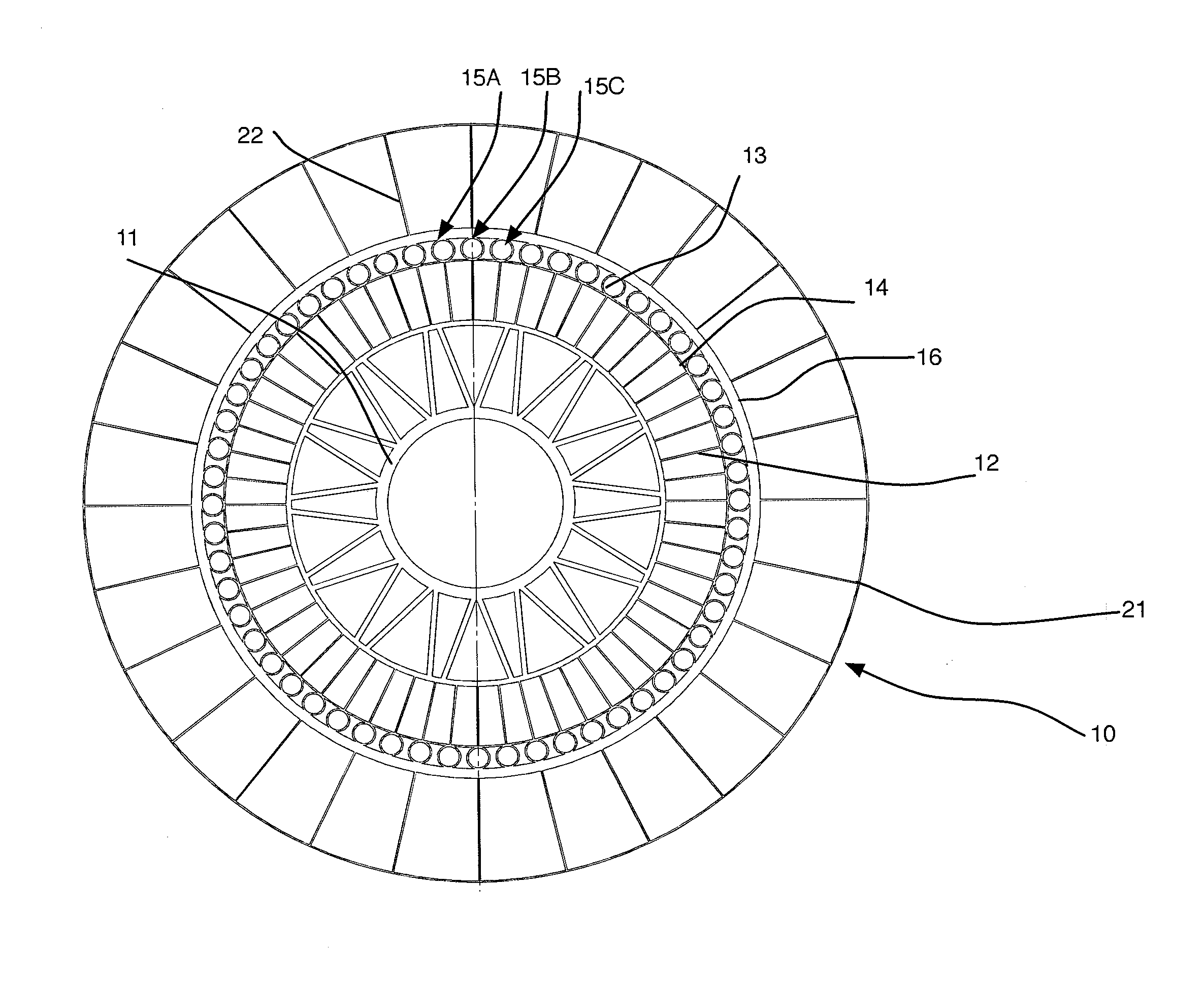 Multi-Stage Non-Pneumatic Resilient Wheel