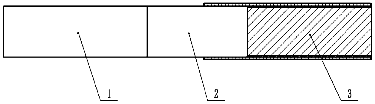 Cooling and filtering material and preparation method and application thereof