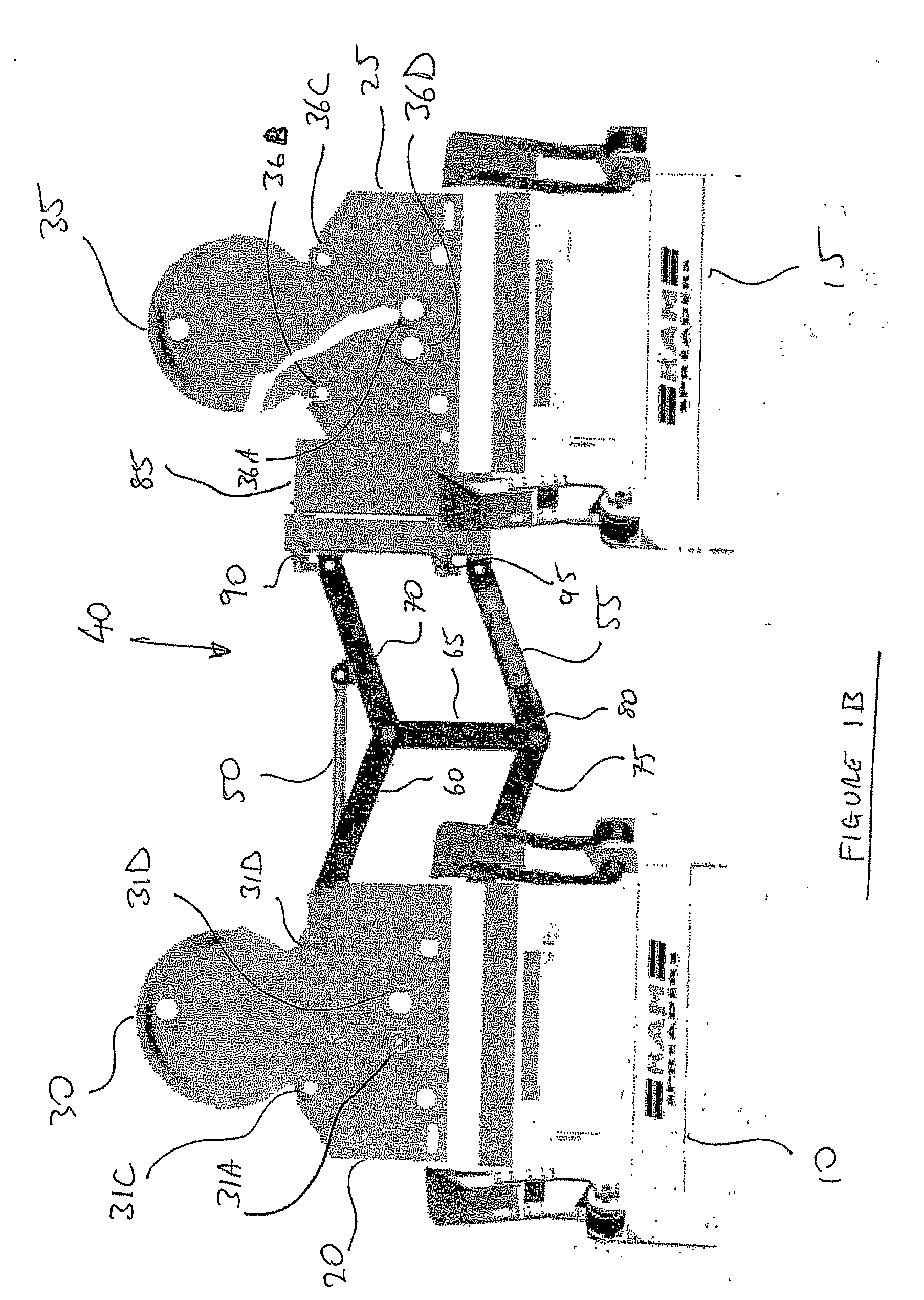 Method and apparatus for effecting relative movement of containers