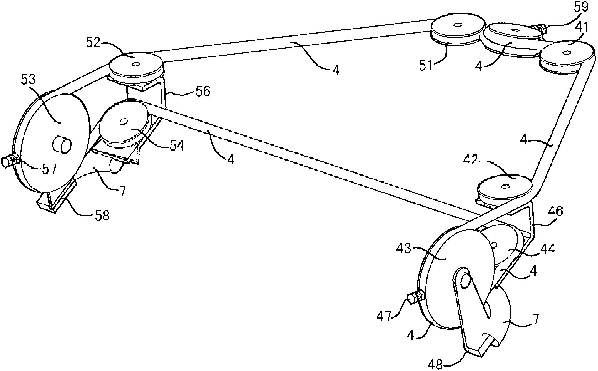 Electric wheelchair and steering control device thereof