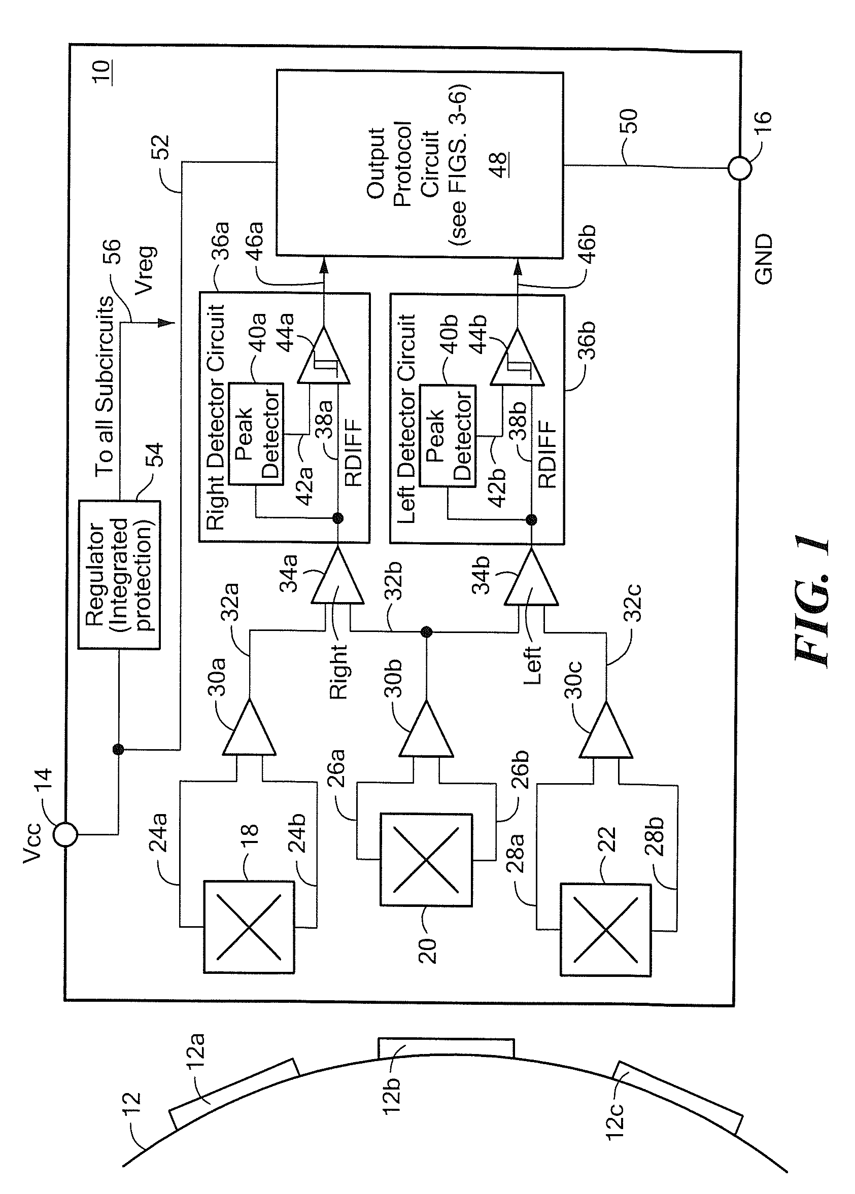 Apparatus and Method for Providing an Output Signal Indicative of a Speed of Rotation and a Direction of Rotation as a Ferromagnetic Object