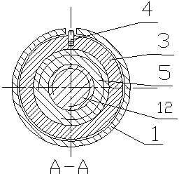 Constant-force self-locking differential screw fine-tuning device