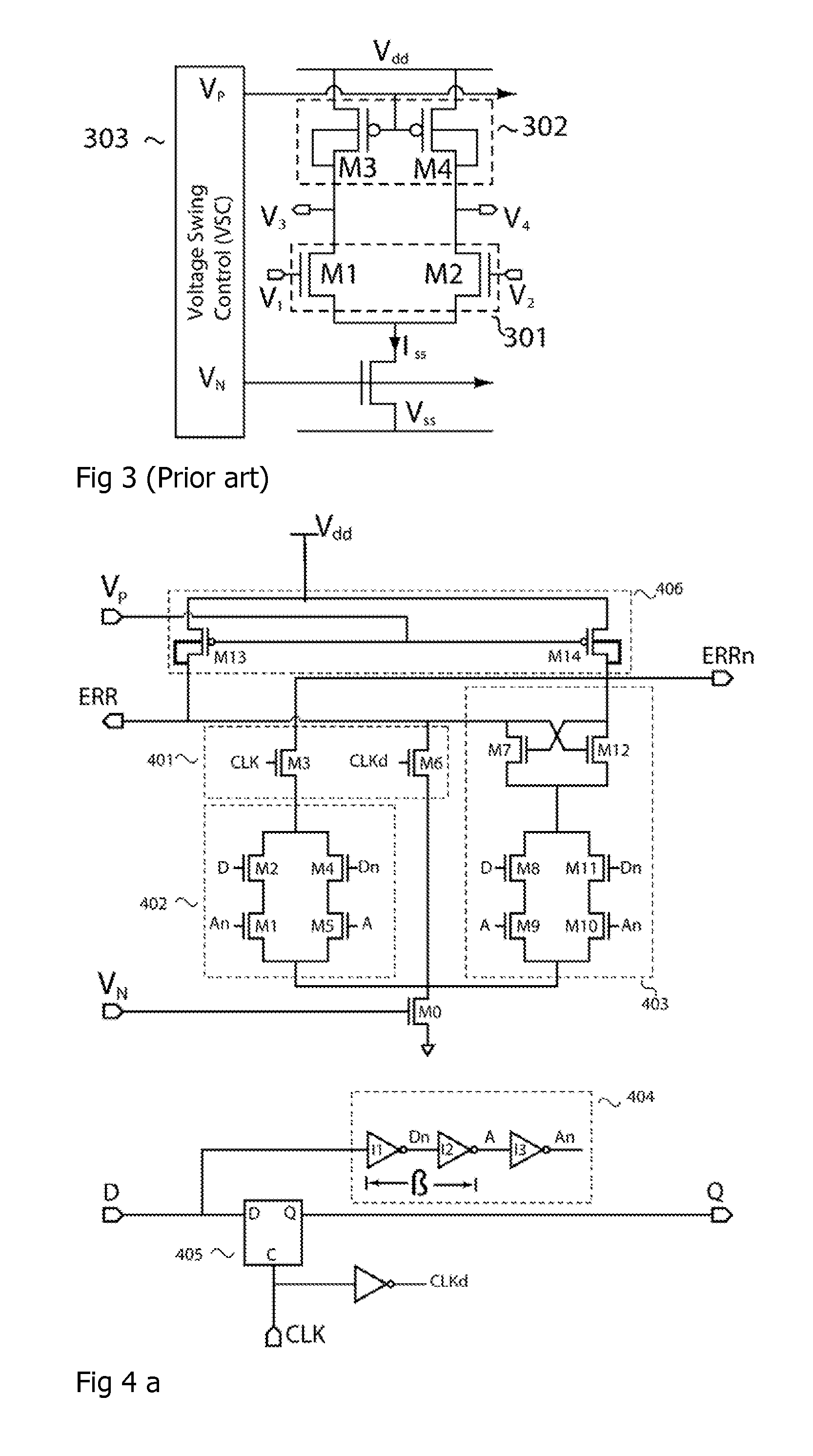 Sequential circuit with current mode error detection