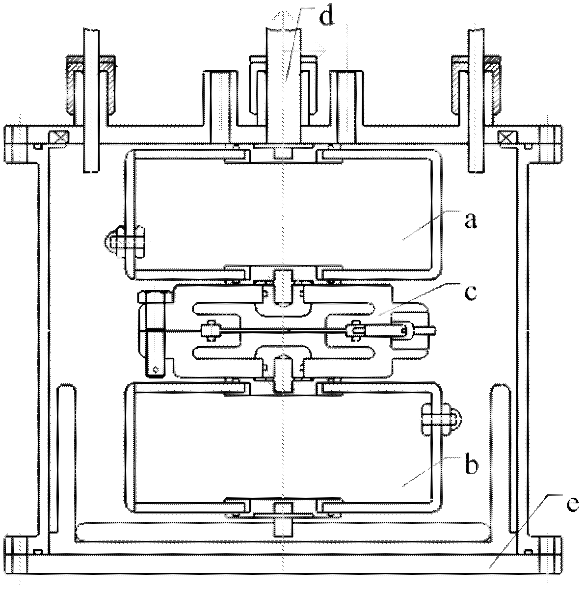 Compact type fast pulse discharging unit