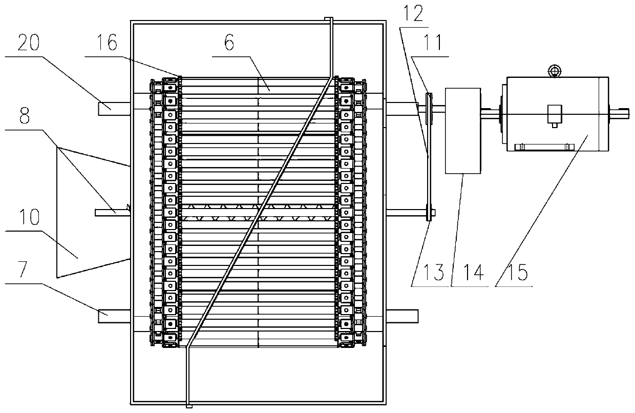 A magnetic rod self-rotating permanent magnet filter device